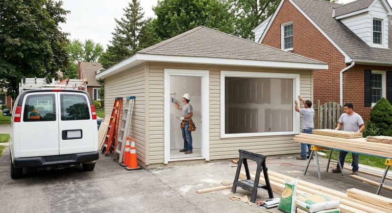 Garage Attic Conversion